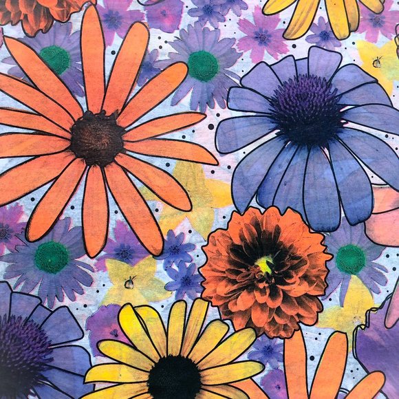 Time is of the essence floral tissue paper - Picture 4 of 5